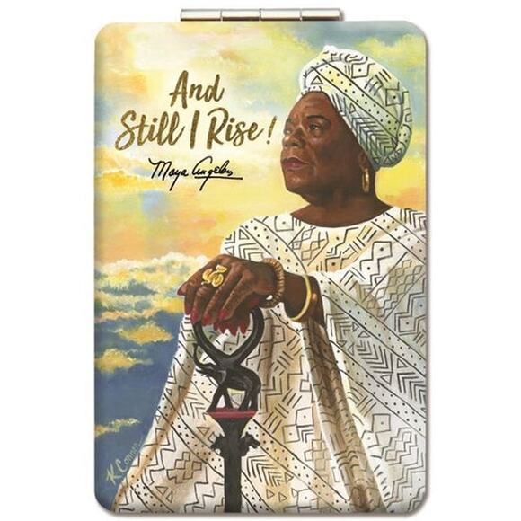 African American Expressions Compact Mirror | And Still I Rise - Picture 1 of 2